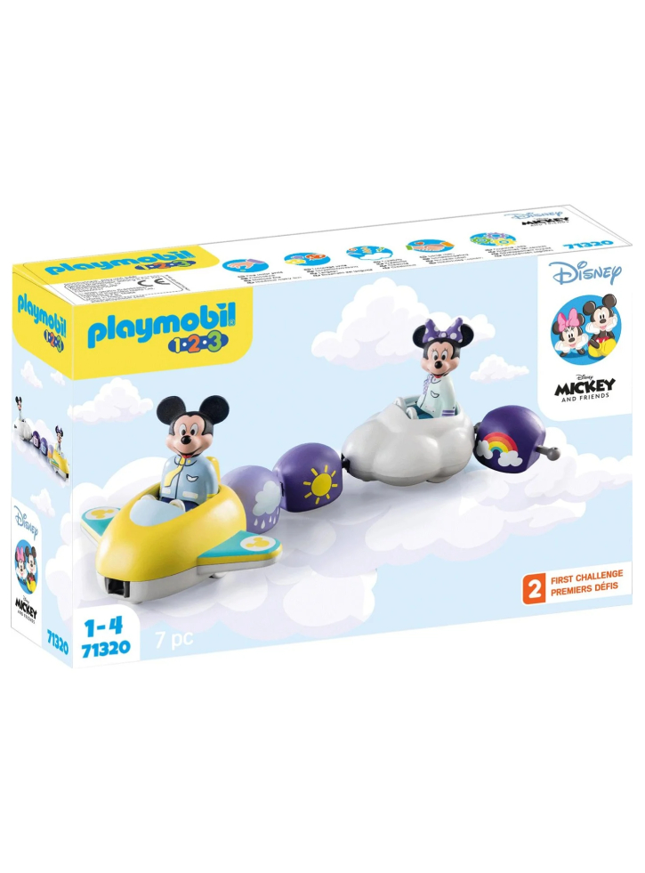 Playmobil 1.2.3 & Disney Mickey's & Minnie's Cloud Ride (71320)