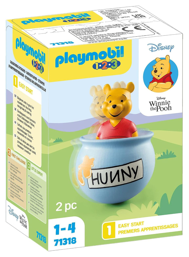 Playmobil 1.2.3 & Disney Winnie's Counter Balance Honey Pot (71318)