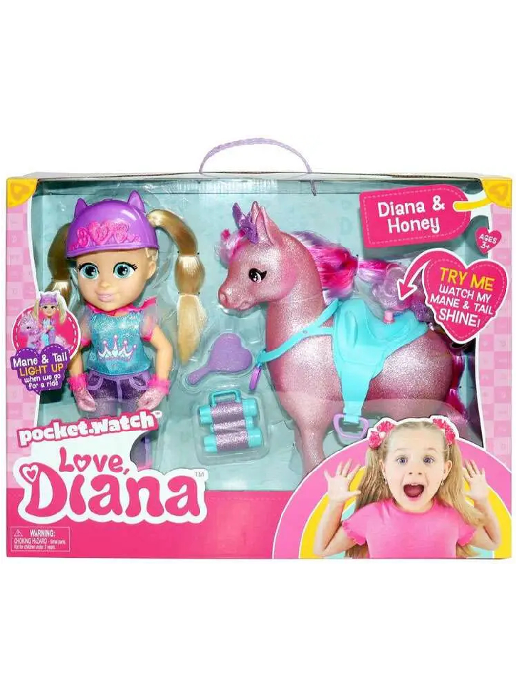 Set Papusa Love Diana & Horse (79850)