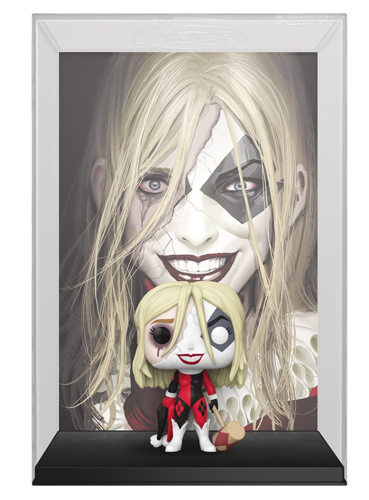 Figurina Funko Pop Comic Covers DC Super Heroes Harley Quinn Harleen Quinzel 9cm