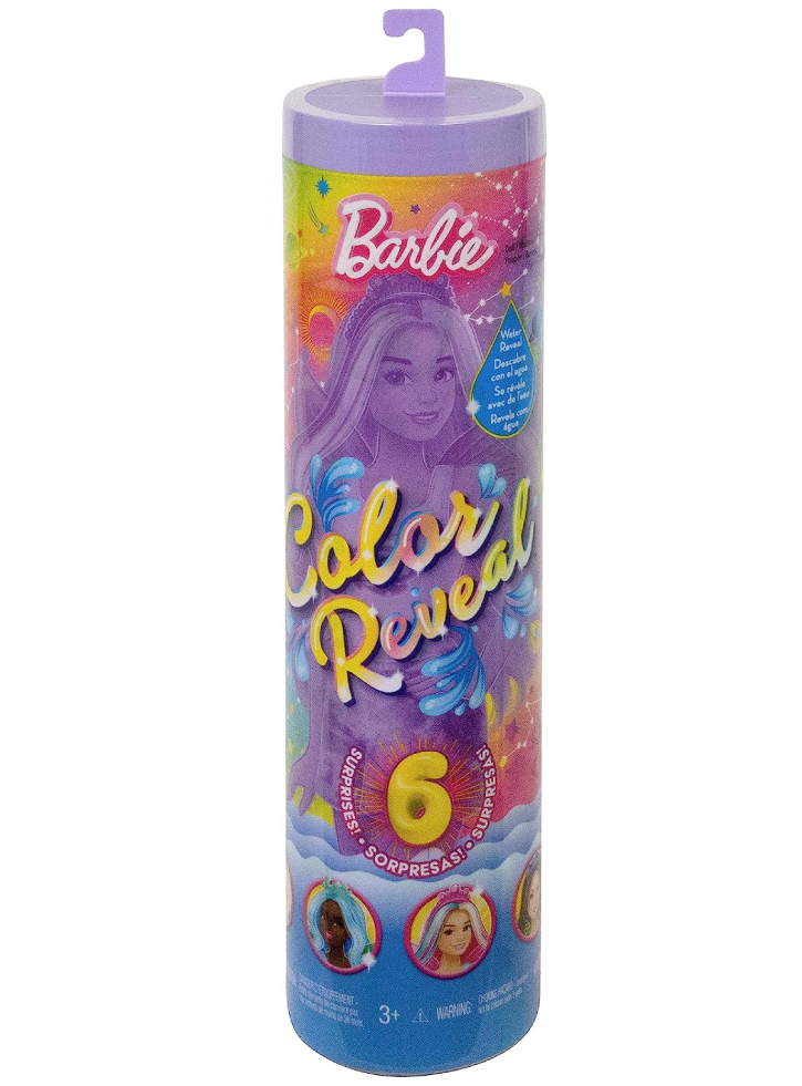 Papusa Barbie Color Reveal Rainbow Galaxy Series Random (HJX61)