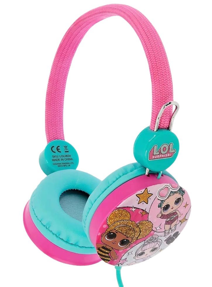 Casti OTL L.O.L. Surprise Glitterati Pink