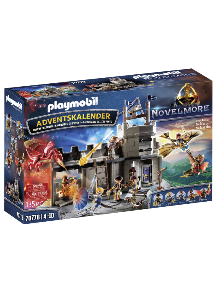 Figurine Playmobil Advent Calendar Novelmore (70778)