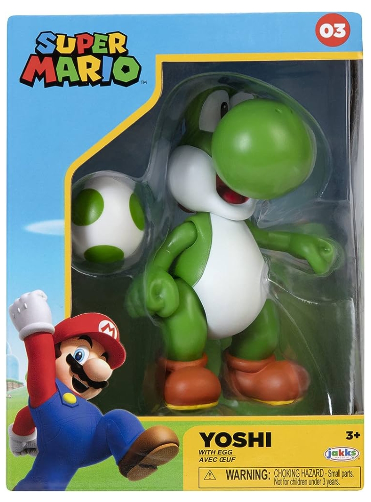 Figurina Super Mario Yoshi & Oeuf 10cm