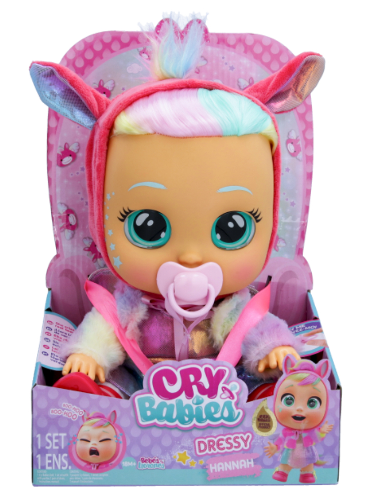 Papusa Cry Babies Dressy Fantasy Hannah (282-88436)