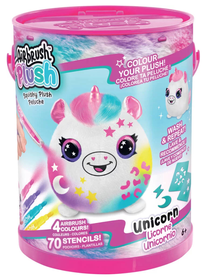 Plus Airbrush Squish Pals Paint Can Random (266)