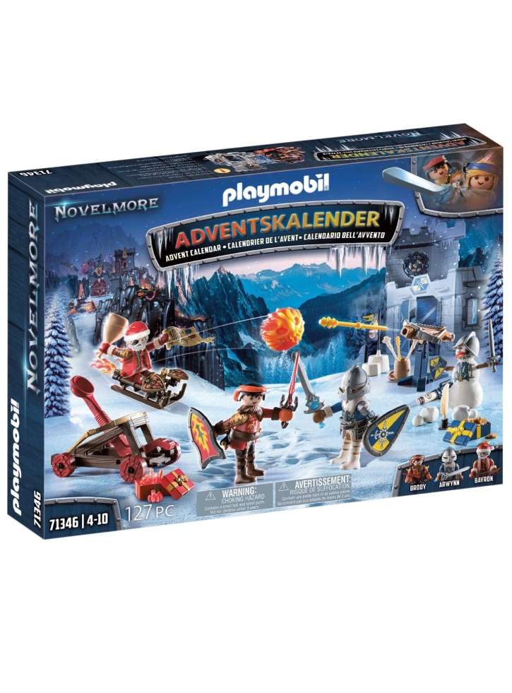 Figurine Playmobil Advent Calendar Novelmore Battle in the Snow (71346)
