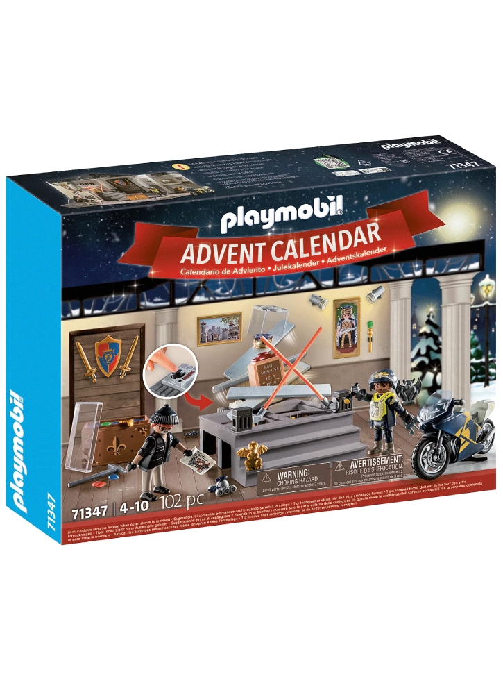 Playmobil Advent Calendar Police Museum Theft (71347)