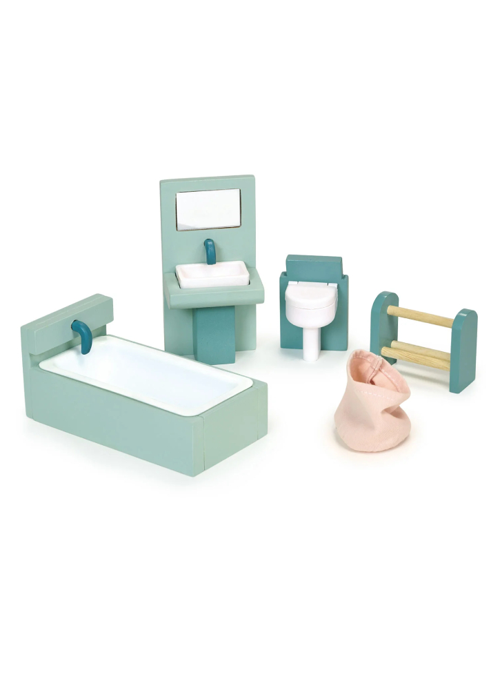 Set Mentari Dollhouse Furniture Bathroom (MT7624)