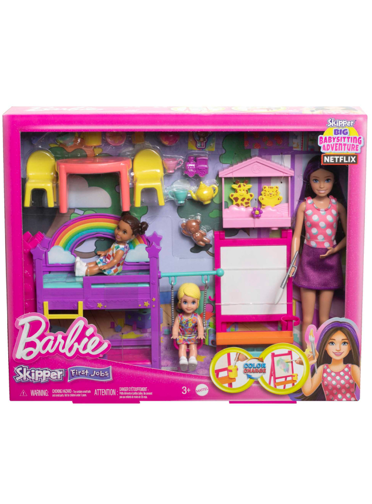 Papusa Barbie Skipper Ultimate Daycare (HND18)