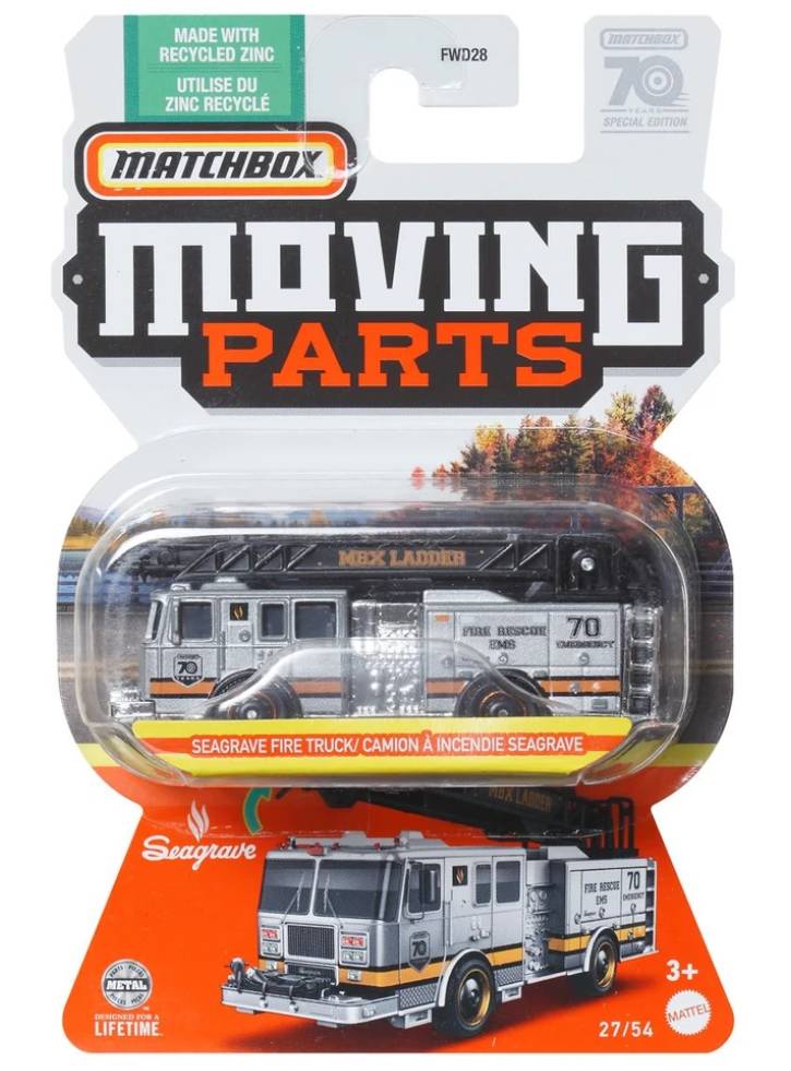 Matchbox Moving Parts Seagrave Fire Truck (HLG12)