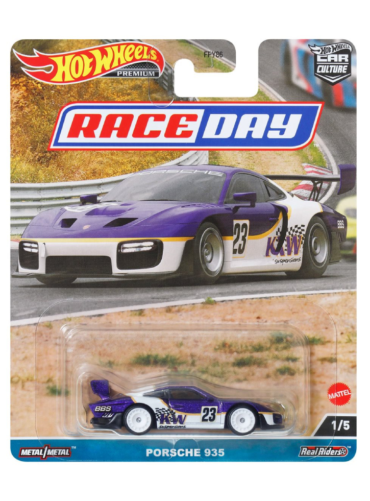 Hot Wheels Premium Car Culture Race Day Porsche 935 (HKC59)