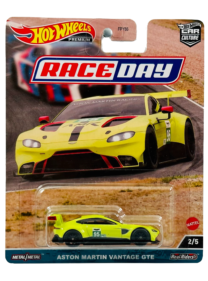 Hot Wheels Premium Car Culture Race Day Aston Martin Vantage GTE (HKC60)