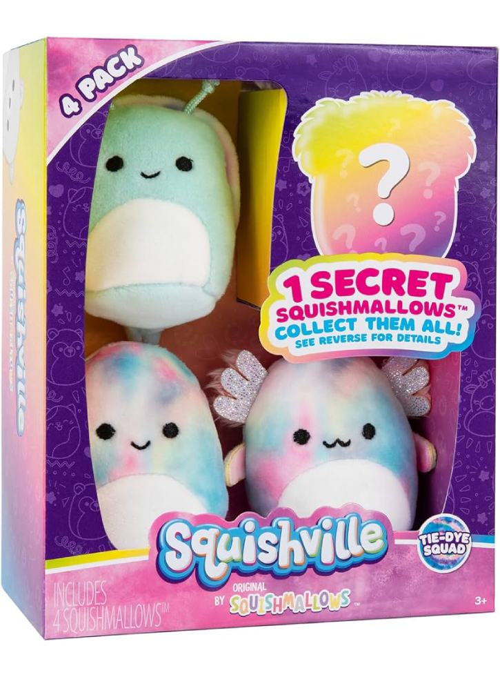 Set Plus Squishville S2 Tie-Dye Squad