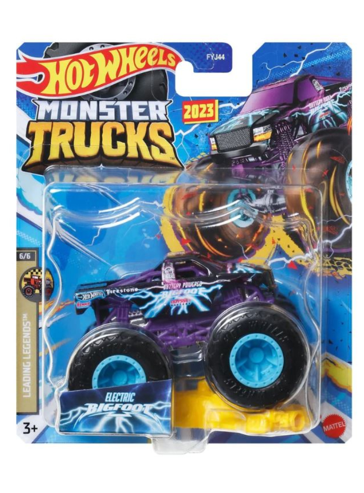 Vehicul Hot Wheels Monster Trucks 2023 Electric Bigfoot Die-Cast (HLR90)