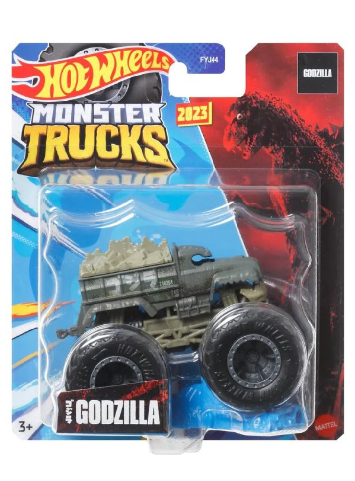 Vehicul Hot Wheels Monster Trucks Godzilla Die-Cast (HKM37)