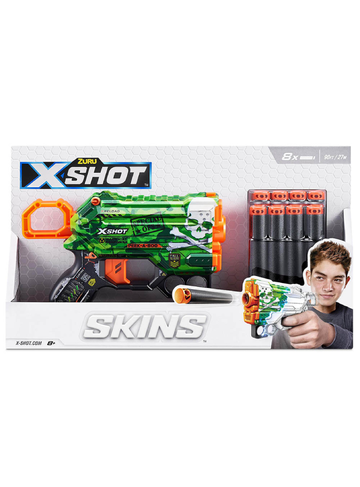 Arma X-Shot Skins Menace 8 Darts (36515)