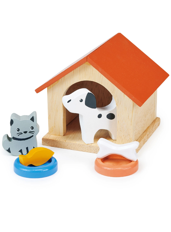Set Mentari Dollhouse Pet Dog and Cat (MT7632)