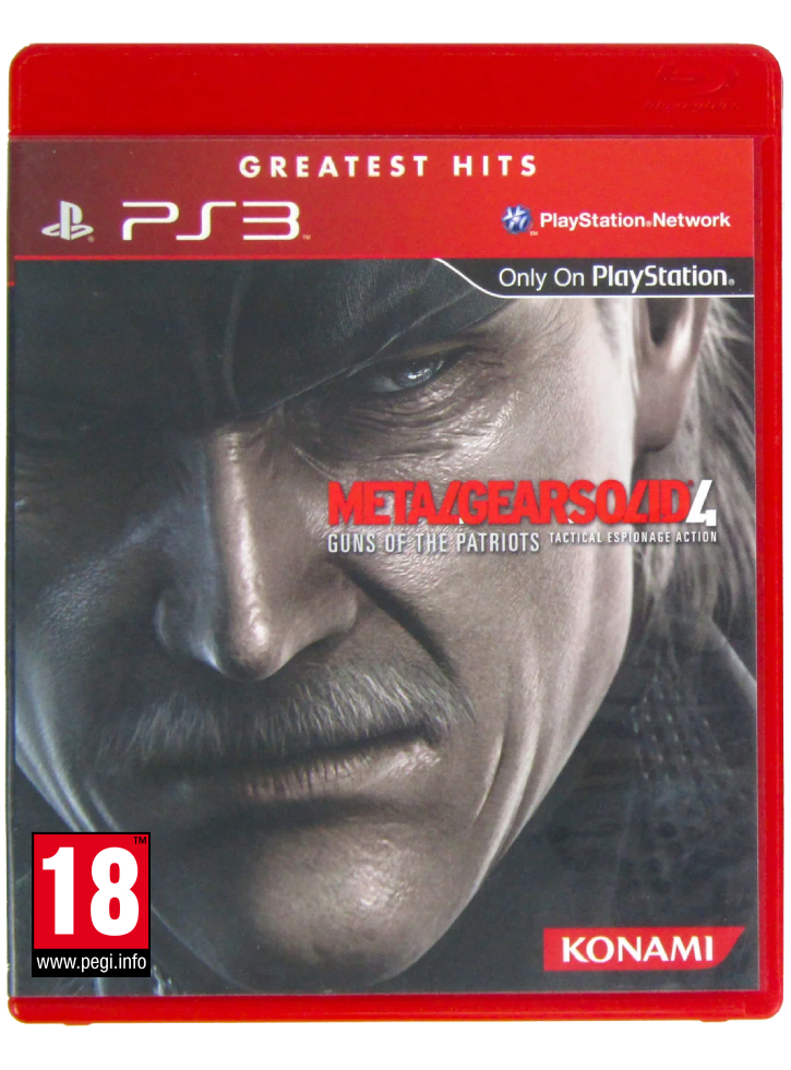 Metal Gear Solid 4 Guns of the Patriots (Greatest Hits) - PS3