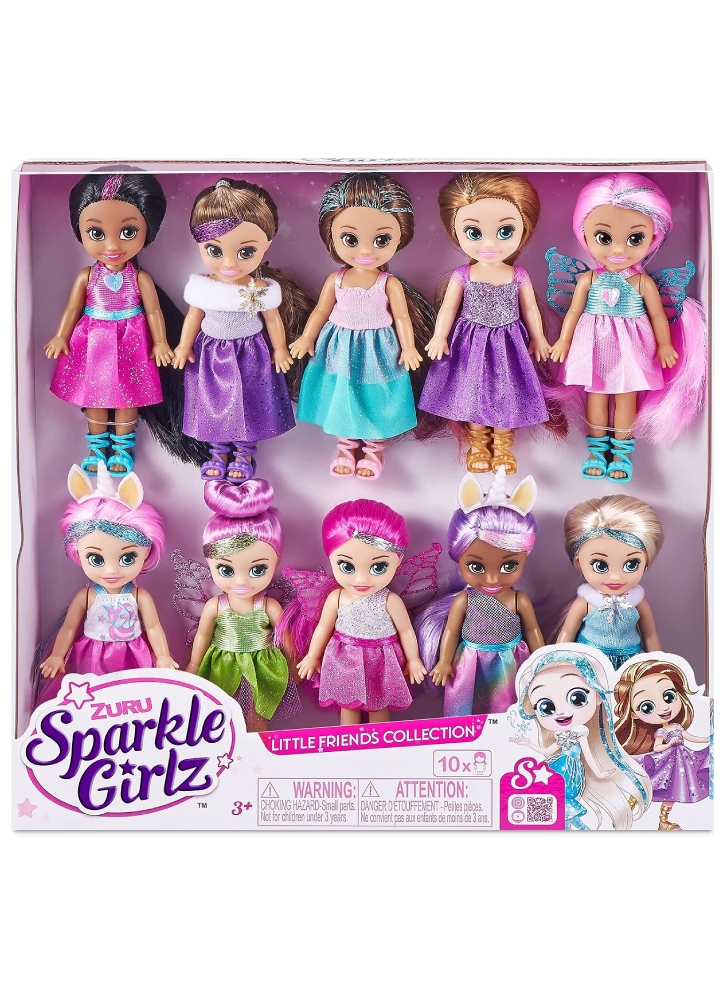 Set Papusi Sparkle Girlz Fantasy Little Friend Collection (100339)