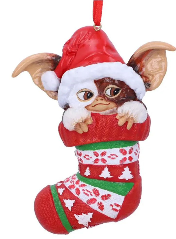 Figurina Gremlins Gizmo in Stocking Hanging 12cm