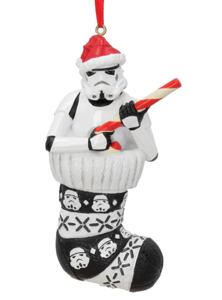Figurina Stormtrooper in Stocking Hanging 11.5cm