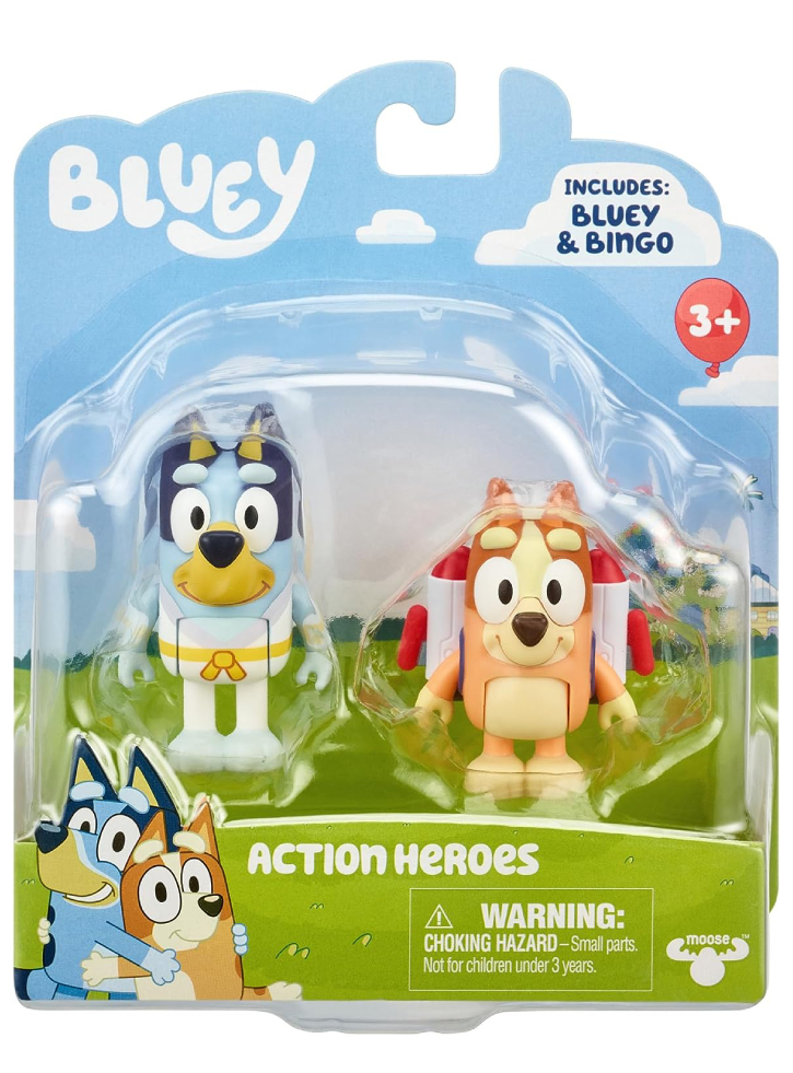 Figurine Bluey Hero 6cm
