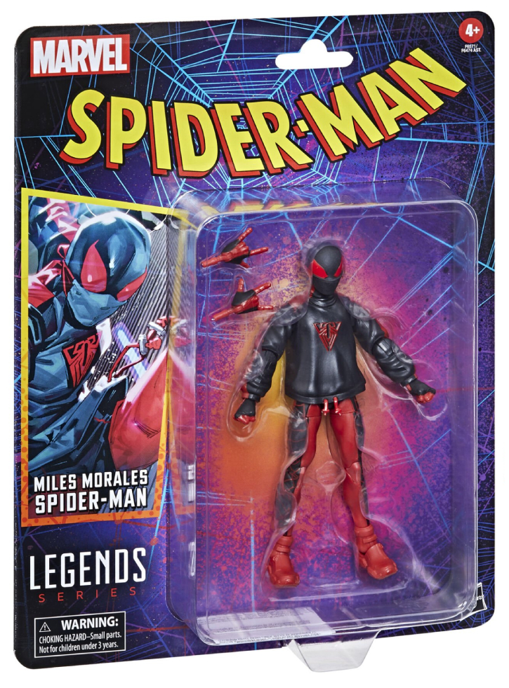 Figurina Marvel Legends Series Spider-Man Miles Morales 15cm