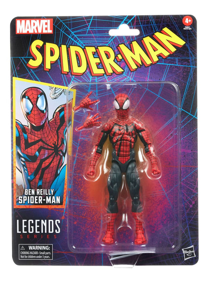 Figurina Marvel Legends Series Spider-Man Ben Reilly Spider-Man 15cm