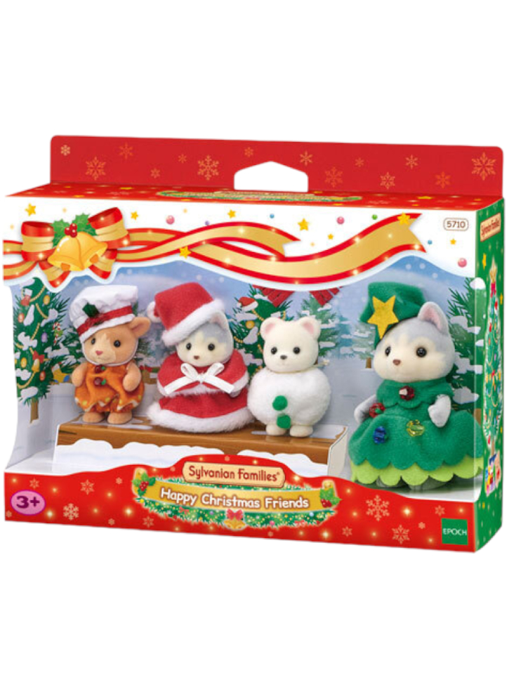 Figurine Sylvanian Families Happy Christmas Friends
