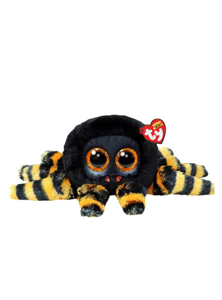 Plus TY Beanie Boos Halloween Collection Charlotte The Black Spider (Regular) (TY37298) 15cm