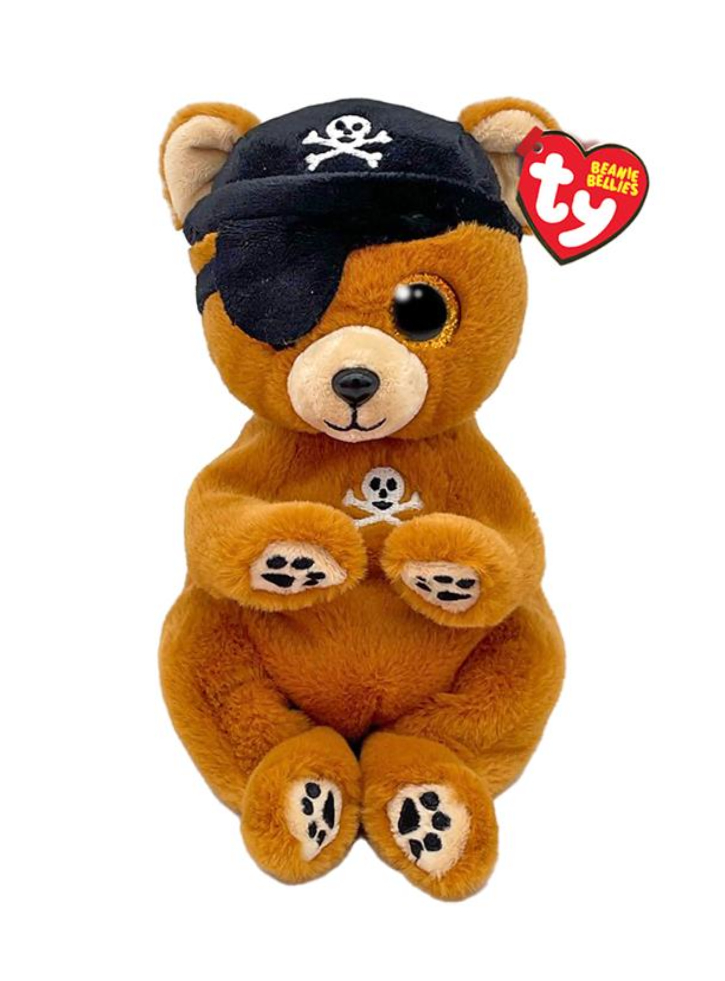 Plus TY Beanie Boos Halloween Collection Scully The Bear (Regular) (TY41285) 15cm