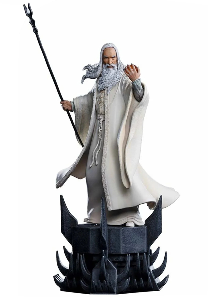 Figurina Iron Studios BDS The Lord of the Rings Saruman (1/10) 29cm