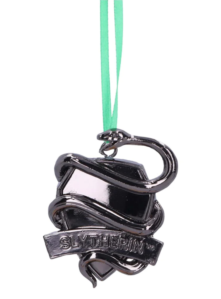 Harry Potter Slytherin Crest (Silver) Hanging 6.3cm