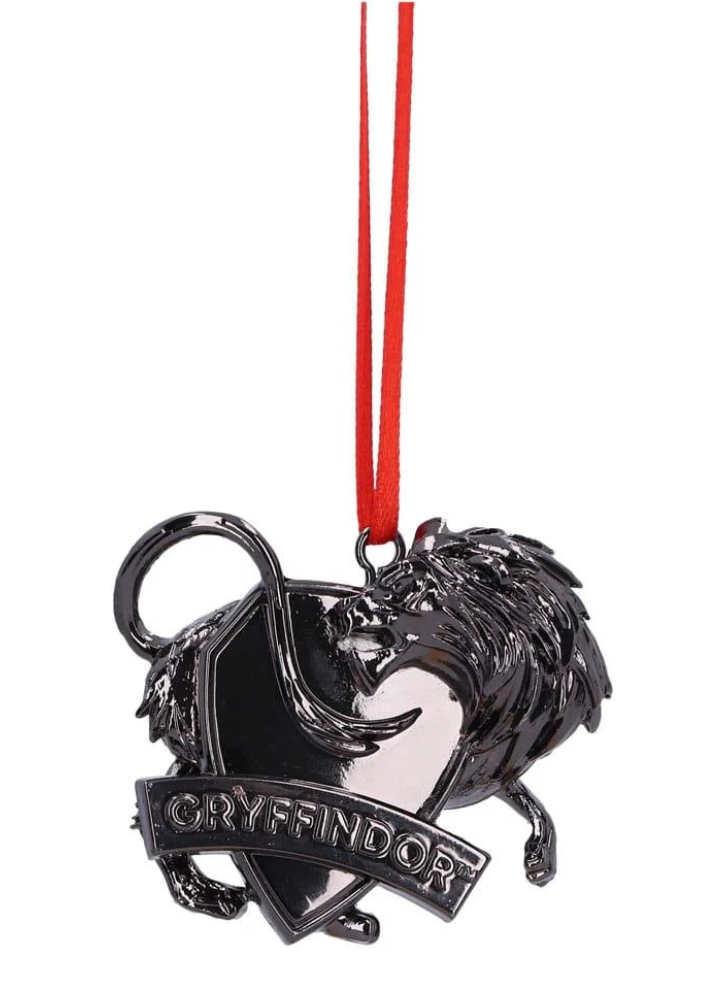 Harry Potter Gryffindor Crest (Silver) Hanging 6cm