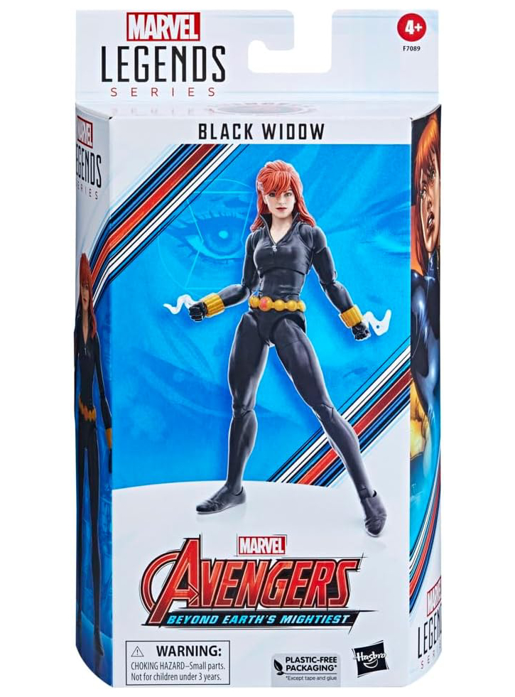 Figurina Avengers Legends Series Black Widow ANV 8 (60th Anniversary) 15cm