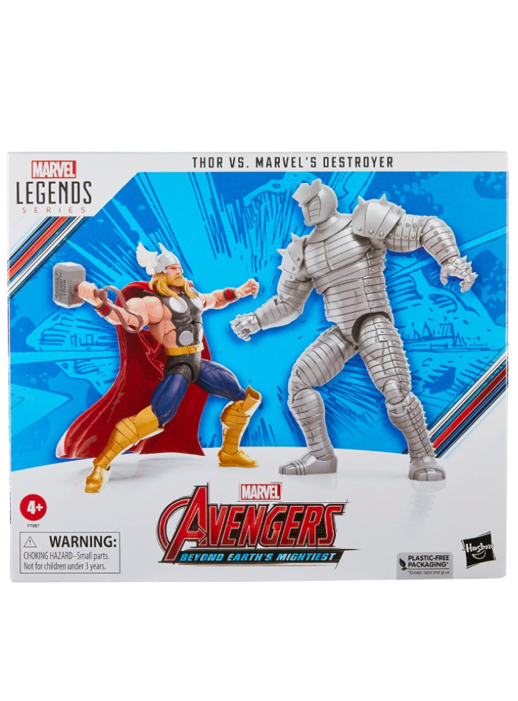 Figurina Avengers Legends Series Thor vs Marvel's Destroyer (60th Anniversary) 15cm