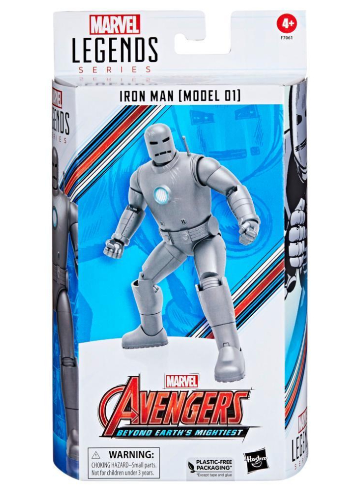 Figurina Avengers Legends Series Iron Man (Model 01) (60th Anniversary) 15cm
