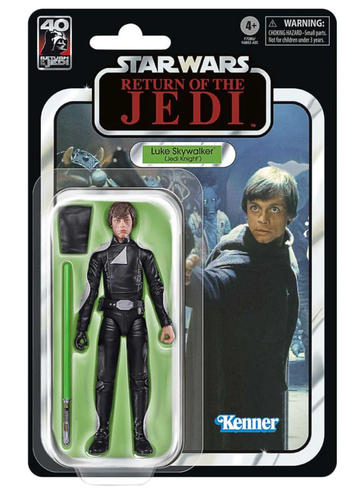 Figurina Disney Star Wars 40th Return of the Jedi The Black Series Luke Skywalker (Jedi Knight) 15cm