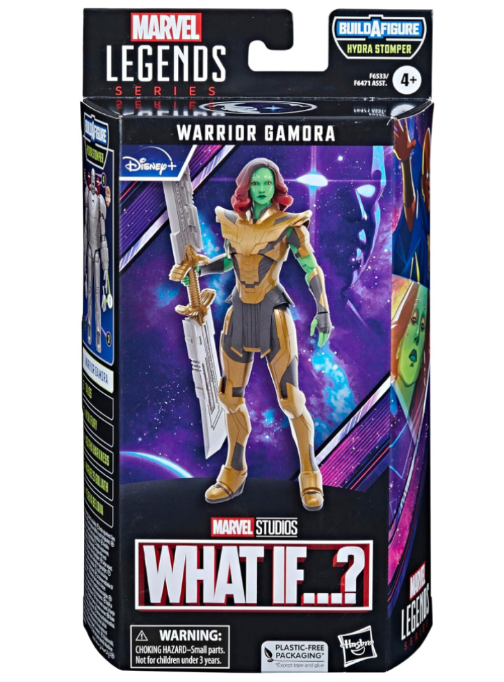 Figurina Marvel Legends Series Build a Figure Hydra Stomper What If Warrior Camora 15cm