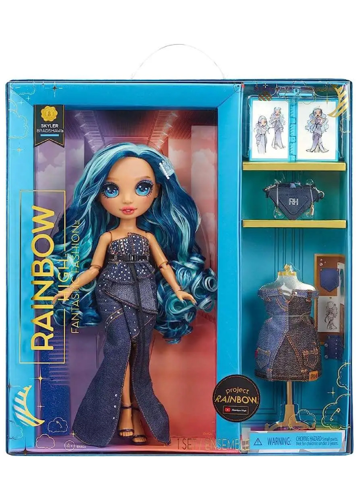 Papusa MGA Rainbow High Fantastic Fashion Skyler Bradshaw (587378EUC)