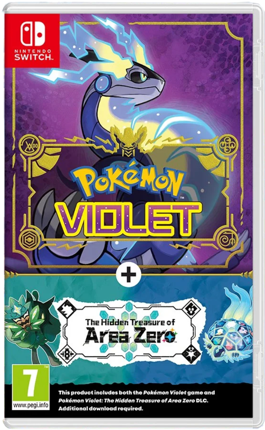 Pokemon Violet + Hidden Treasure of Area Zero DLC - NSW