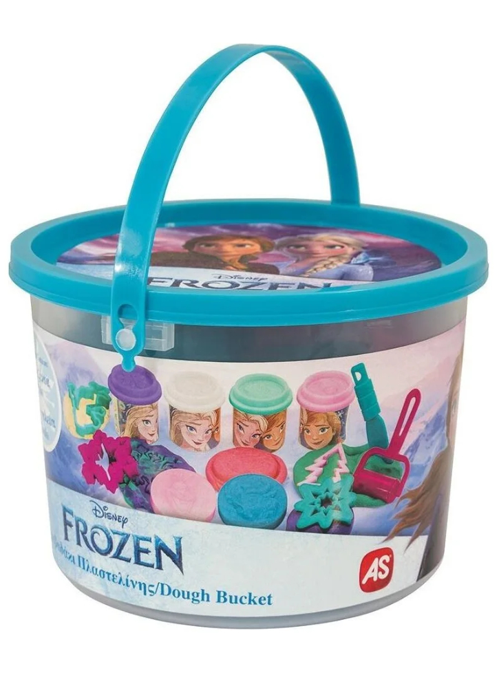 Set Plastilina AS Disney Frozen Dough Bucket with Tools (1045-03602)
