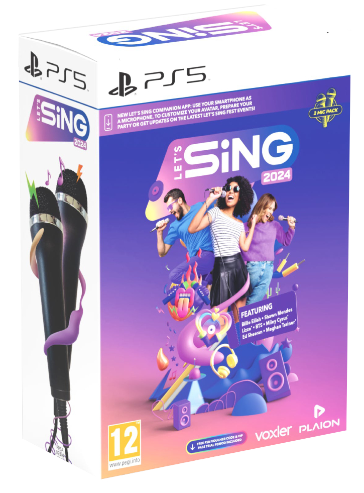 Let's Sing 2024 +2 Mic - Playstation 5