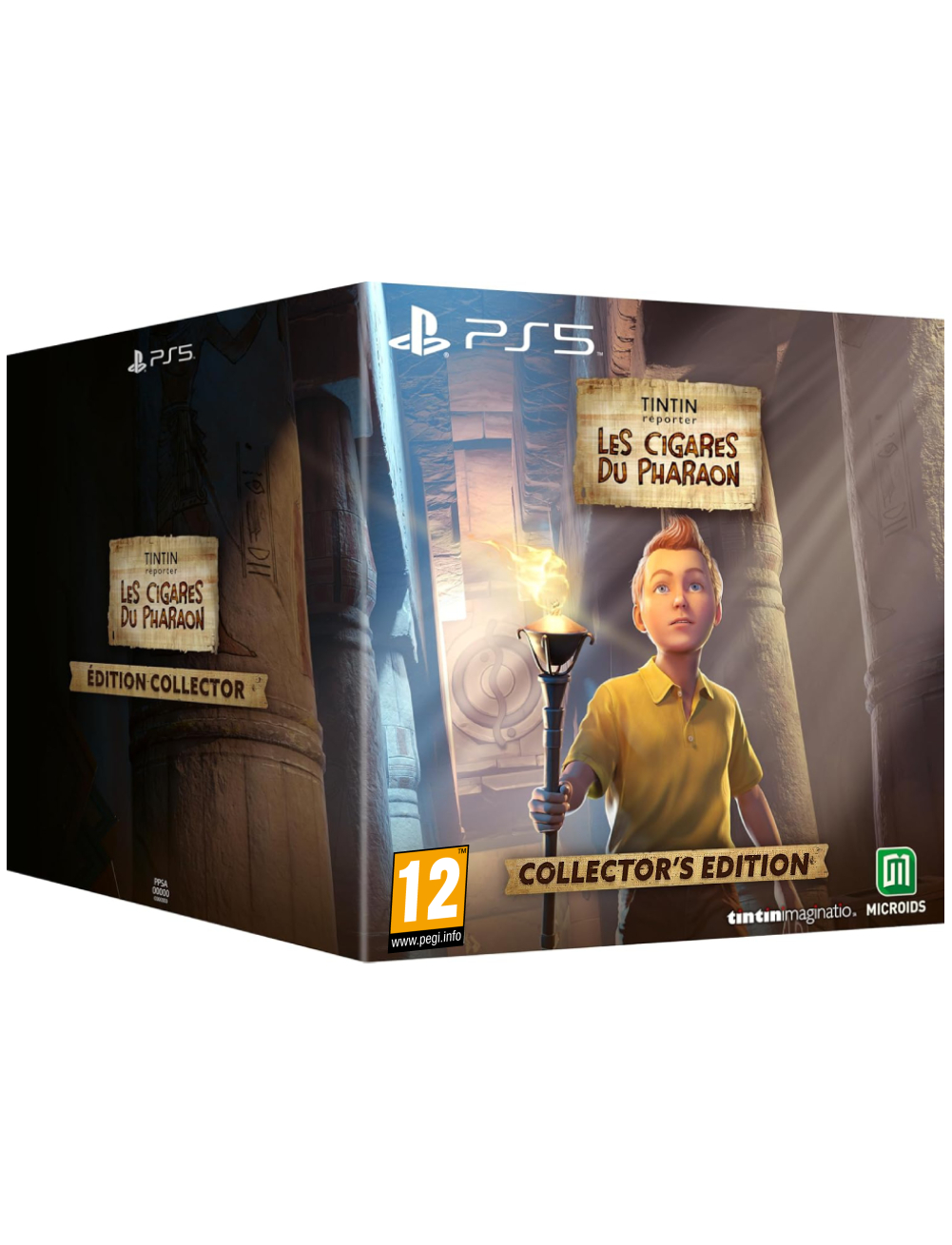 TINTIN Reporter Cigars of The Pharaoh Collector's Edition - PS5
