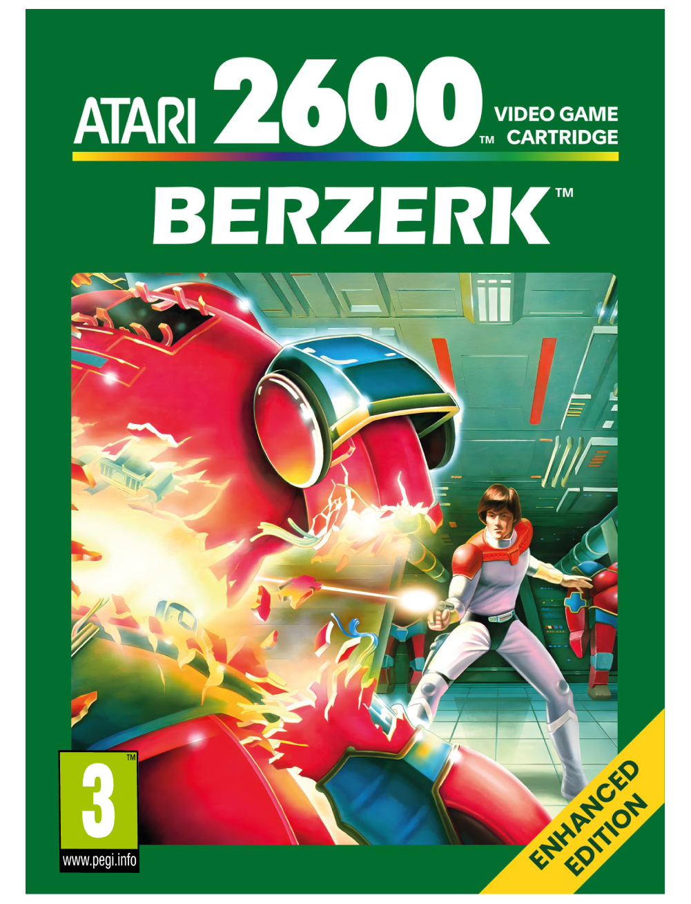 Atari 2600 + Berzerk Enhanced Edition