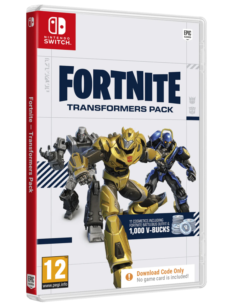 Fortnite Transformers Pack (Code in a Box) - NSW