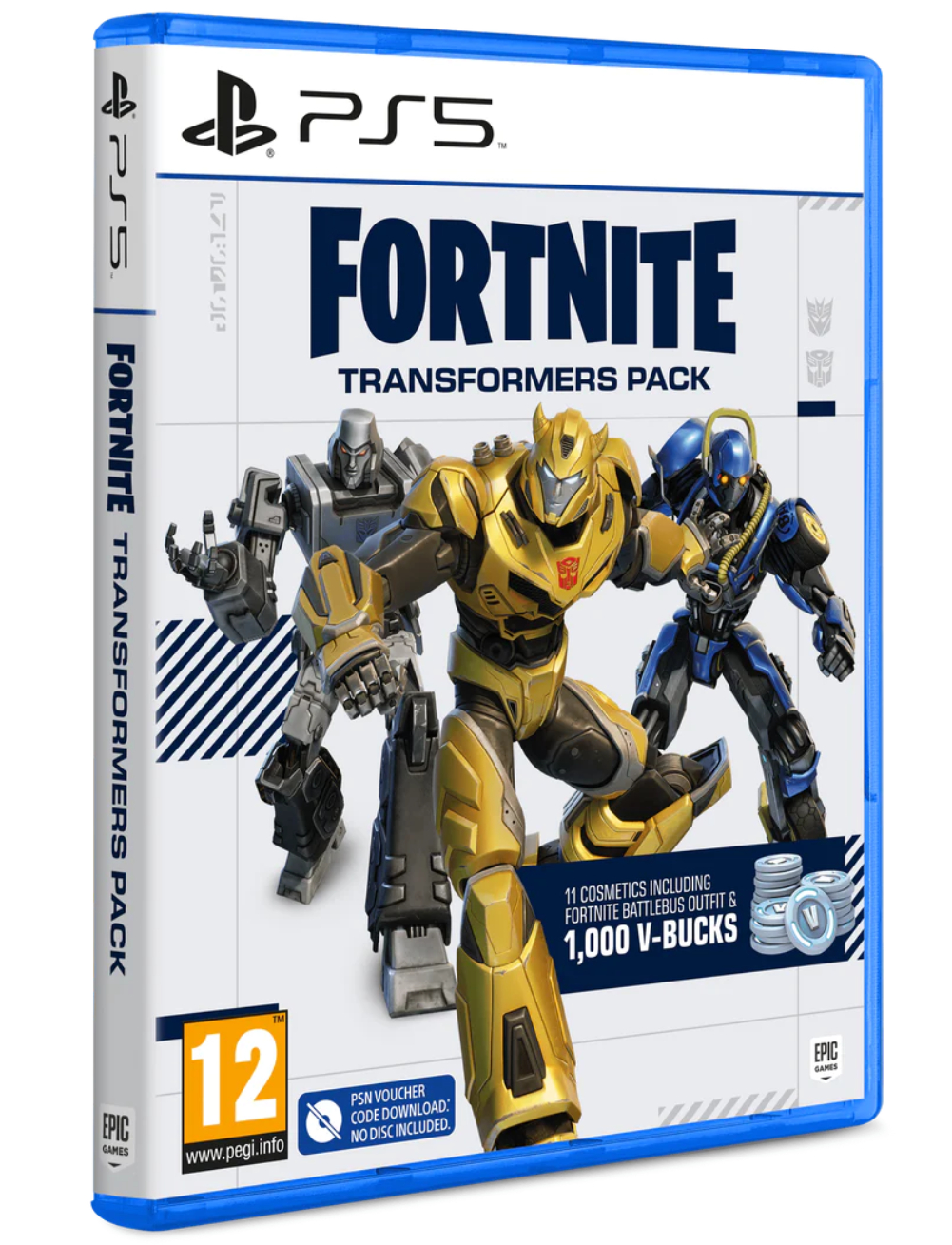 Fortnite Transformers Pack (Code in a Box) - PS5
