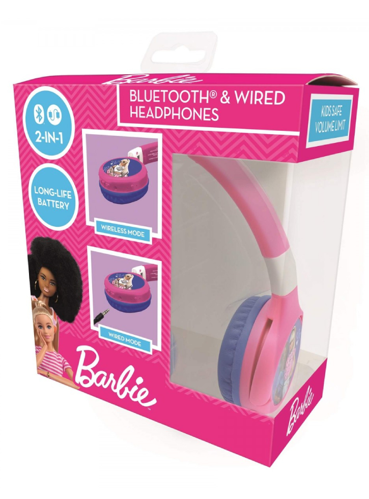 Casti Lexibook Barbie Bluetooth