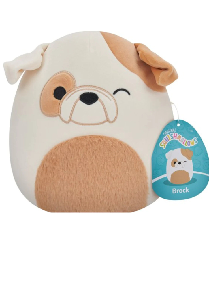 Plus Squishmallow Brock The Winking Bulldog 19cm (4069P16)